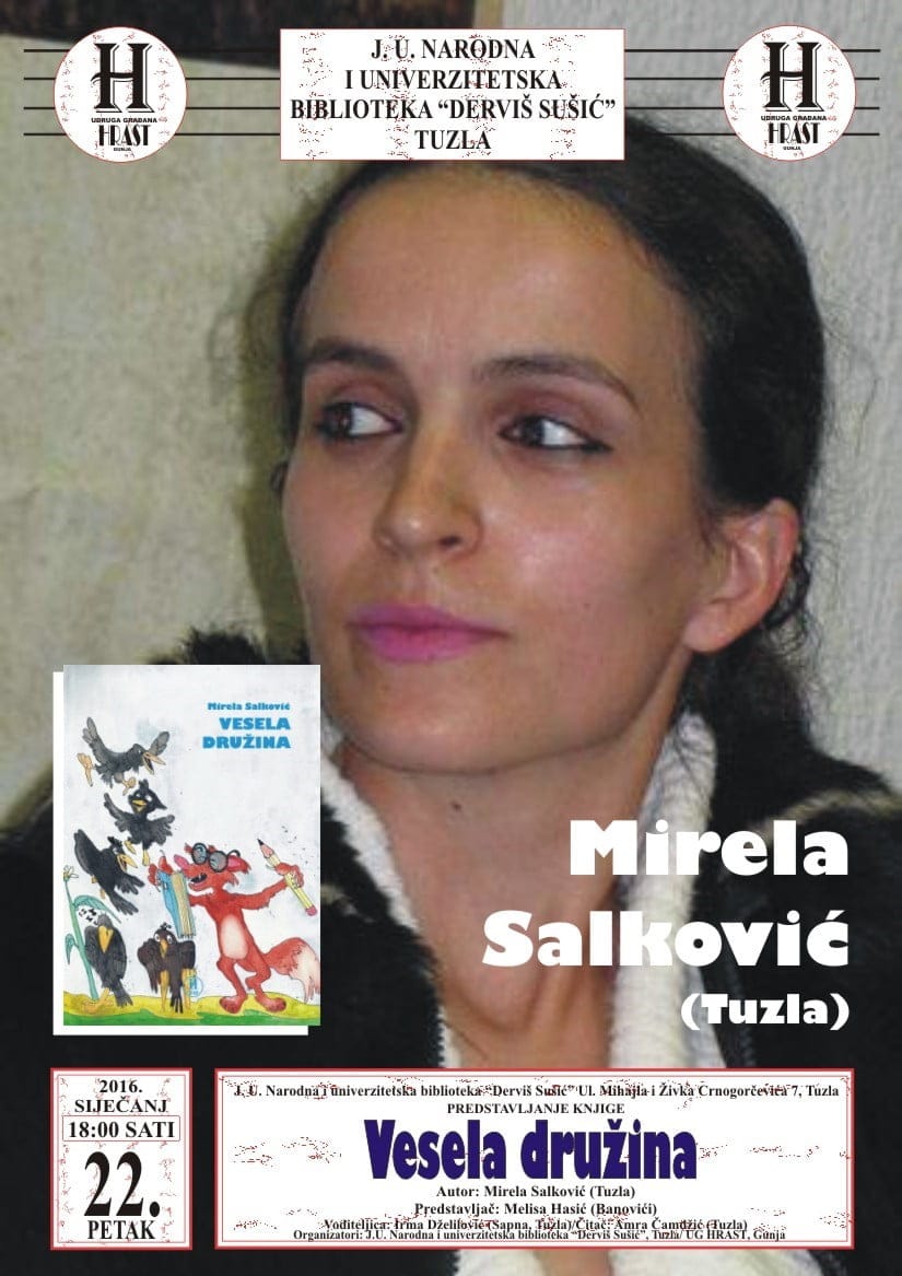 Plakat Mirela Salković Tuzla