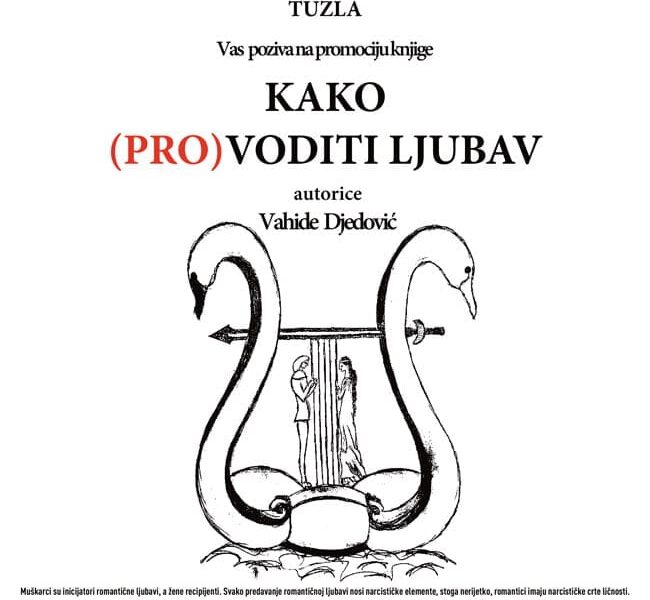 PLAKAT PROMOCIJA KNJIGE VAHIDE DJEDOVIC 2