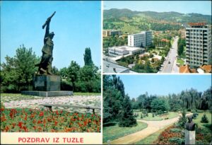 Naslov Pozdrav iz Tuzle [Razglednica] Vrsta građe razglednica Jezik srpski Godina 197? Izdavanje i proizvodnja Titovo Užice : Vesti, 197? Fizički opis 1 razglednica : u boji ; 10 x 15 cm Predmetne odrednice Tuzla – Husinski rudar – Tuzla So neboder – Gradski park – Lenjinova bista – Razglednice UDK 77.033(497.6Tuzla) COBISS.BH-ID 55695110 Signatura – lokacija, inventarski br. Zavičajna zbirka 77 POZDRAV IN: 2000038
